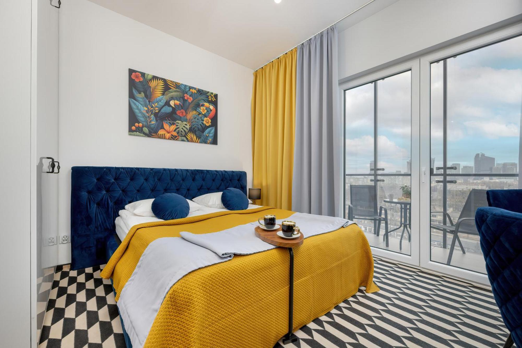 Business Center Apartments Warsaw Wola By Noclegi Renters Bagian luar foto