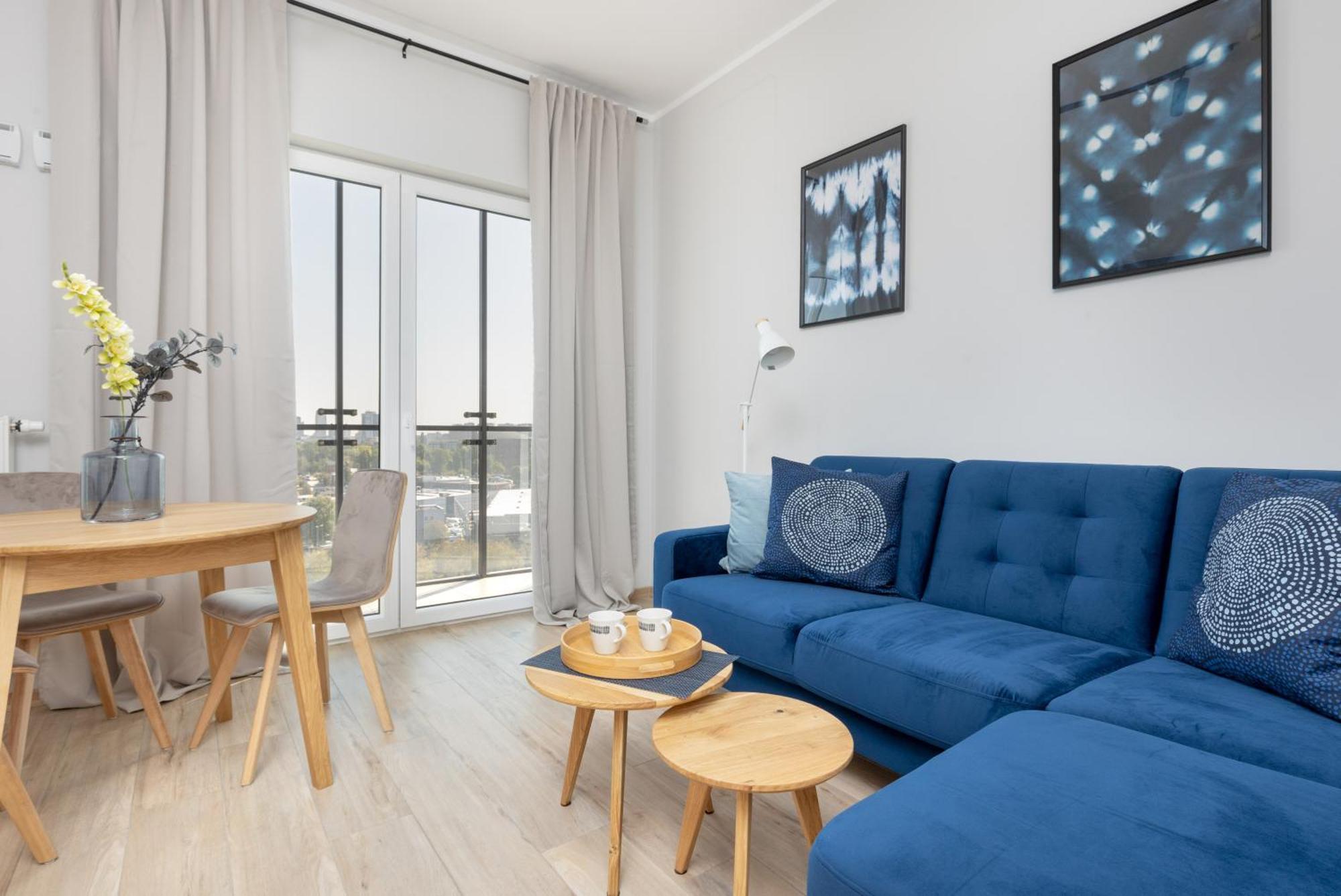 Business Center Apartments Warsaw Wola By Noclegi Renters Bagian luar foto